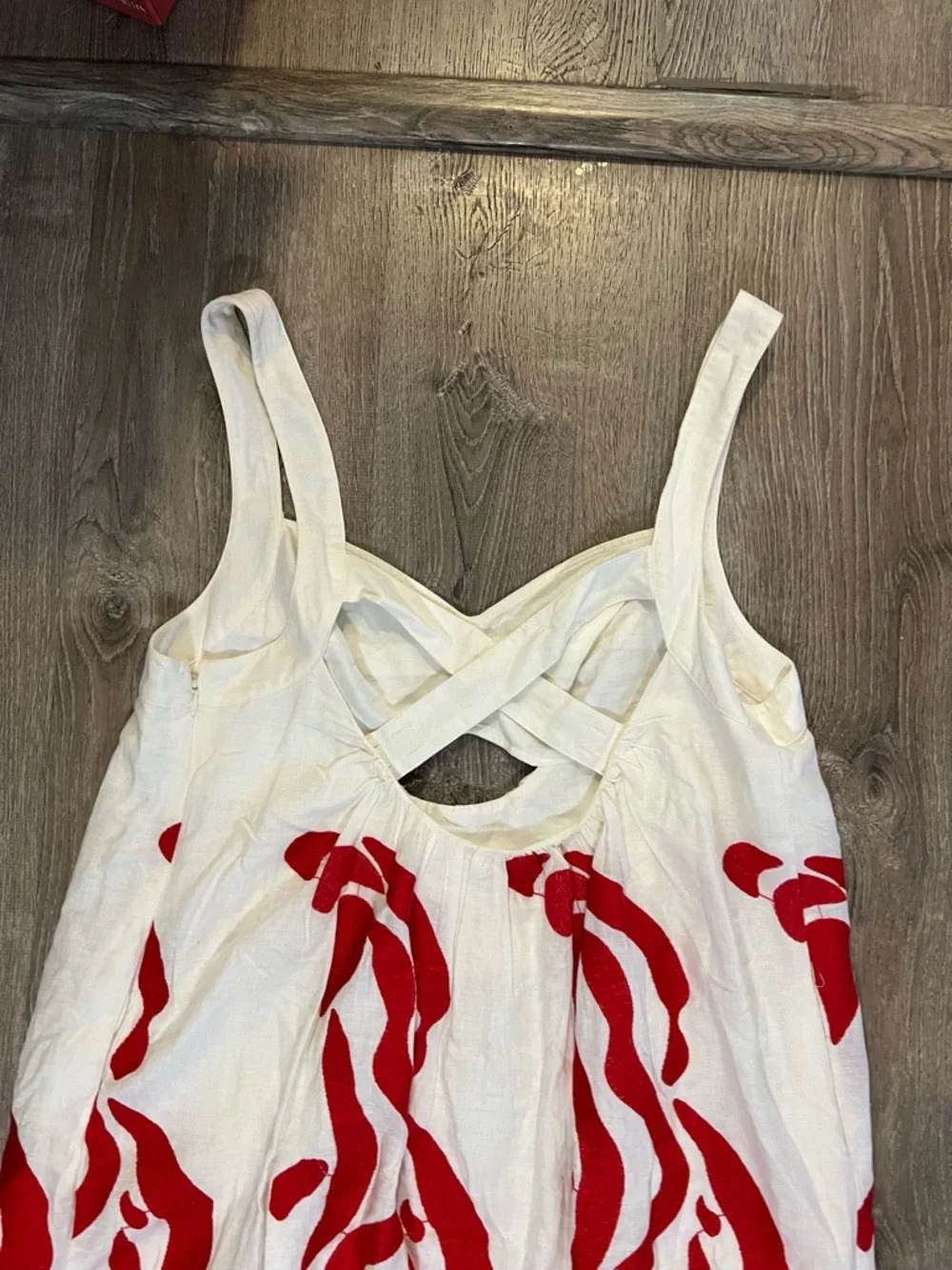 Anthropologie Front Cutout Maxi Dress plus size - Picture 11 of 13